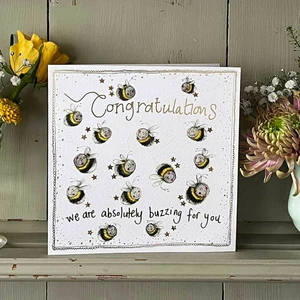 Alex C BEE CONGRATULATED CARD