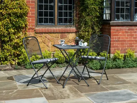 A/Rose Portofino Tea For 2 Folding Bistro Set - image 2