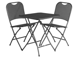 A/Rose Portofino Tea For 2 Folding Bistro Set - image 1