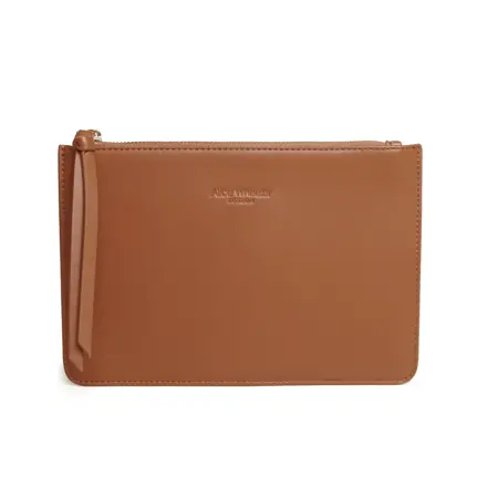 Tan - Clutch/Pouch
