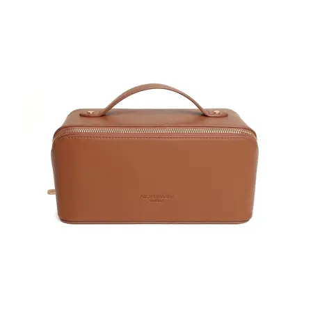 Tan - Nappa Train Case - image 1