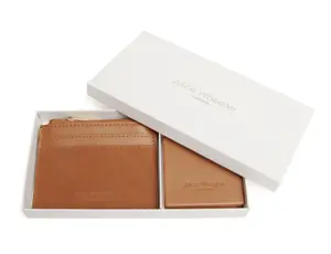 Tan verona Coin purse & vienna compact mirror gift set - image 1