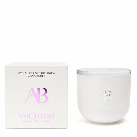 Amethyst Crystal 340g Candle