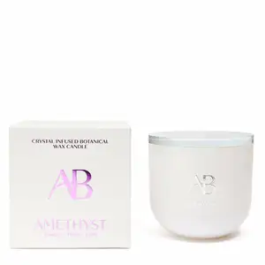Amethyst Crystal 340g Candle