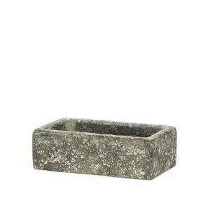 Apta Alpine Weathered Brown Rectangle Planter 42Cm
