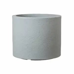 Apta Beton Low Cylinder 50Cm Grey