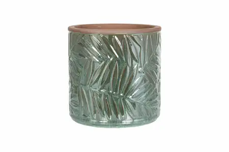 Apta Palm Cylinder Pot 17cm