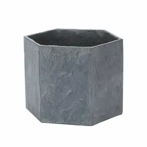 Apta Slate Light Grey Hexagon 28cm