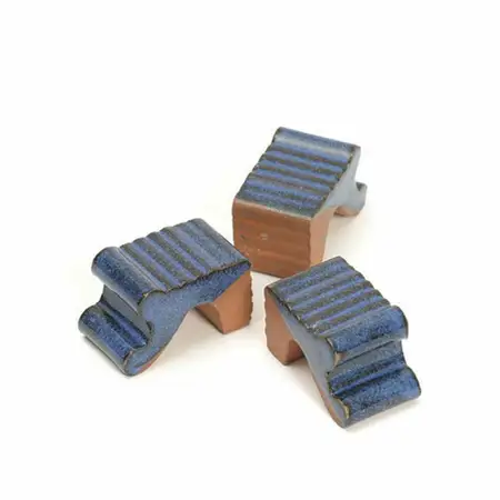 Apta Small Blue Pot Feet Pack of 3