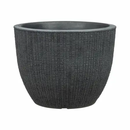 Weben Planter Black 30cm