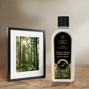 A&B White Cedar & Bergamot Lamp Fragrance 500ml