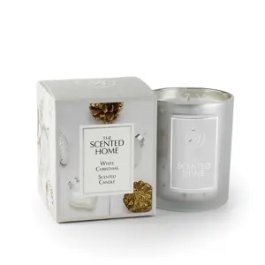 Candle White Christmas 225g