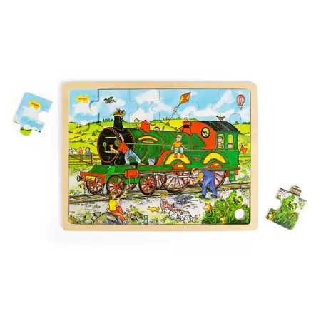 24 Piece Tray puzzle - Train