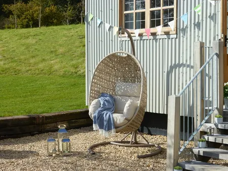 Monterey Single Hanging Cocoon & Cushions Sandstone - image 8
