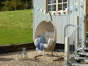 Monterey Single Hanging Cocoon & Cushions Sandstone - image 8