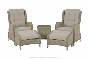 Windsor 2 Seat Recliner Duo Suite & Footstools