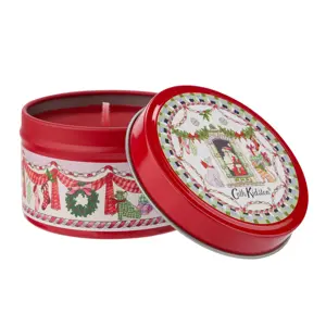 A Doll's House Festive Tin Candle 100g (Red Berry & Cedar)