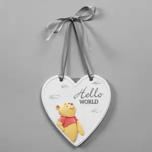 Christopher Robin Hello World Plaque