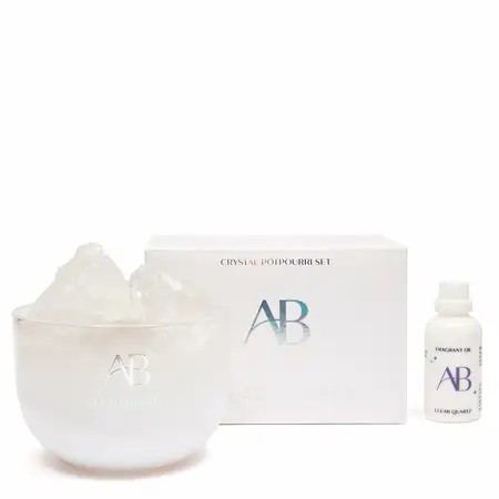 Clear Quartz Crystal Potpourri & Oil