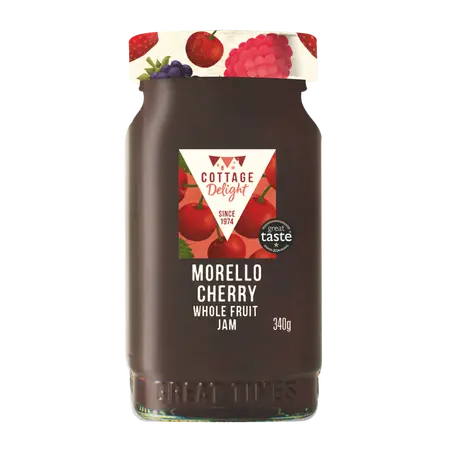 340g Morello Cherry Whole Fruit Jam 2024 - image 1