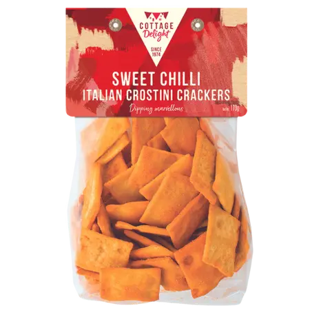 (P5-6) 170g Sweet Chilli Italian Crostini Crackers 2024 - image 1