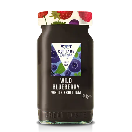 340g Wild Blueberry Whole Fruit Jam 2025 - image 1