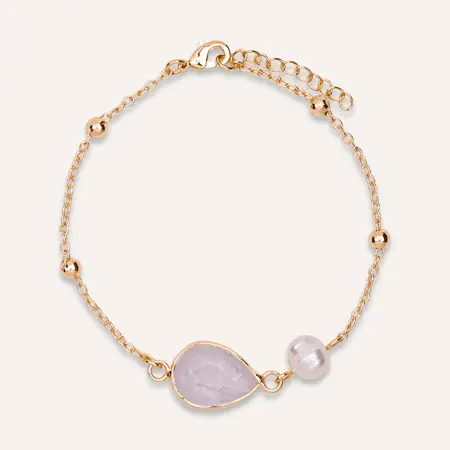 Venus Bracelet Gold & Moonstone