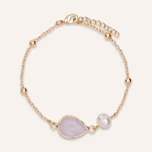 Venus Bracelet Gold & Moonstone