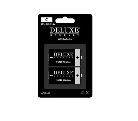 Deluxe Homeart 2 x C batteries
