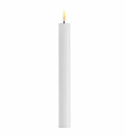 Deluxe Home Grey LED Dinner Candle 28 cm x 2 pcs.