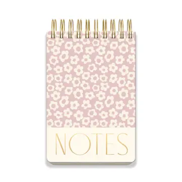 Large Chunky Notepad - Lilac Groovy Floral