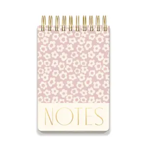 Large Chunky Notepad - Lilac Groovy Floral