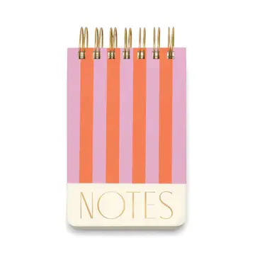Twin Wire Notepad Stripes
