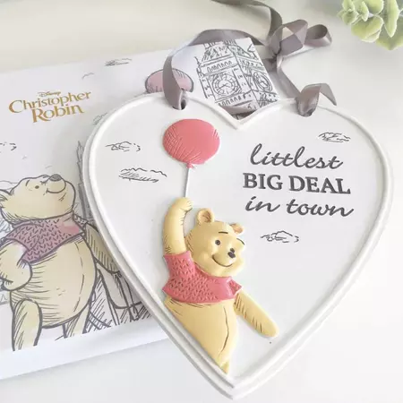Disney Christopher Robin Heart Littlest Big Deal Plaque