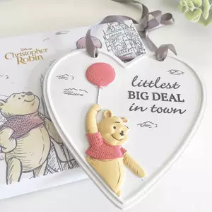 Disney Christopher Robin Heart Littlest Big Deal Plaque