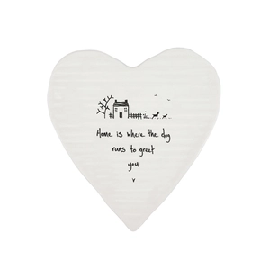 Heart coaster-Home dog greets you - image 1