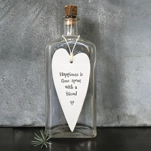 Porcelain long heart-Happiness is time - image 2