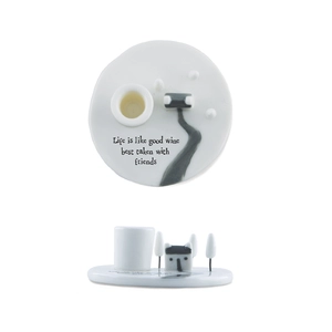 -Candle holder-Life is like wine - image 1
