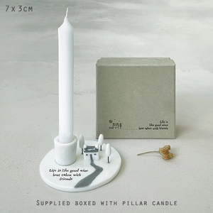 -Candle holder-Life is like wine - image 2