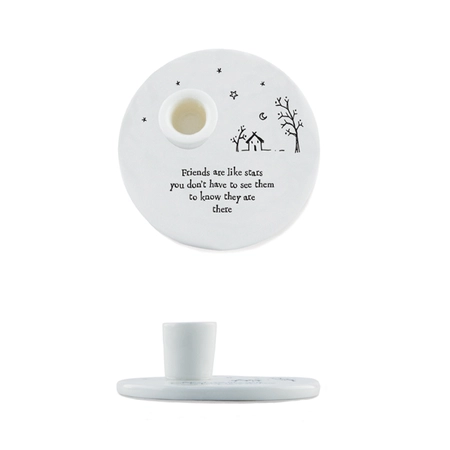 Candle holder-Friends are like stars - image 1