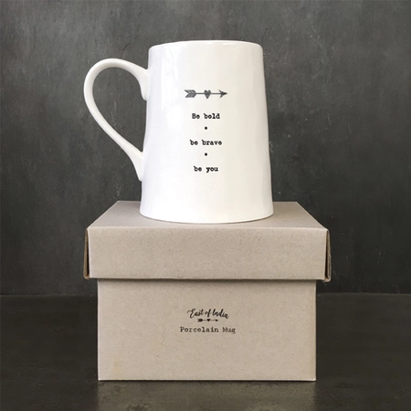 Porcelain mug-Arrow/ Be bold - image 2