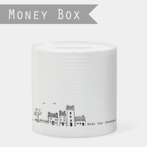 -Porcelain money box-Keep the change - image 1