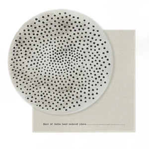 Rustic plate Dimpled spots - image 1
