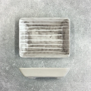 Oblong dish Painted stripe - image 2