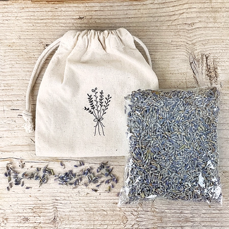 Lavender in drawstring bag - image 2
