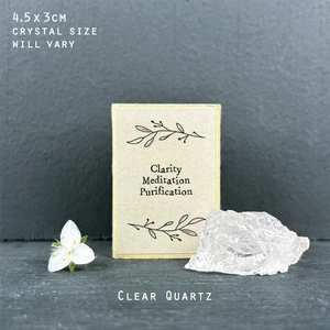 Crystal matchbox-Clear Quartz - image 2