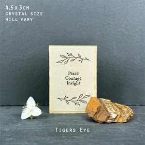 Crystal matchbox-Tigers Eye - image 2