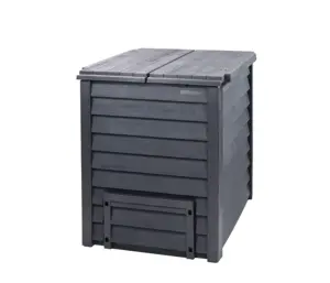 Garantia Thermo-Wood Composter 600L With Soil Fence Base - image 1