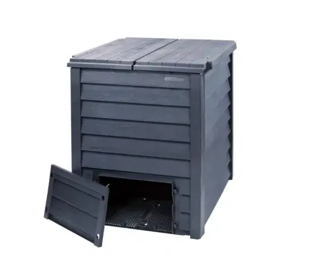 Garantia Thermo-Wood Composter 600L With Soil Fence Base - image 2