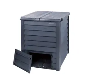 Garantia Thermo-Wood Composter 600L With Soil Fence Base - image 2